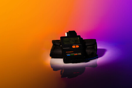 Fotografía de producto (colorímetro) con geles de colores